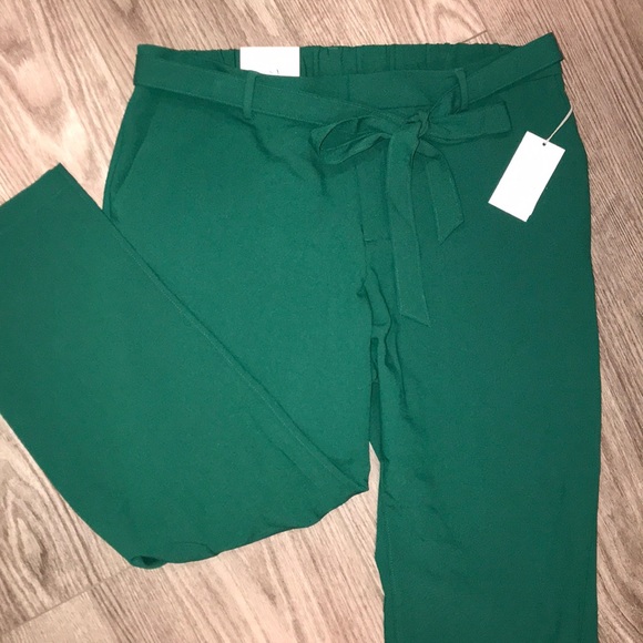 a new day Pants - A New Day Green High Rise Slim Ankle Pants! NWT